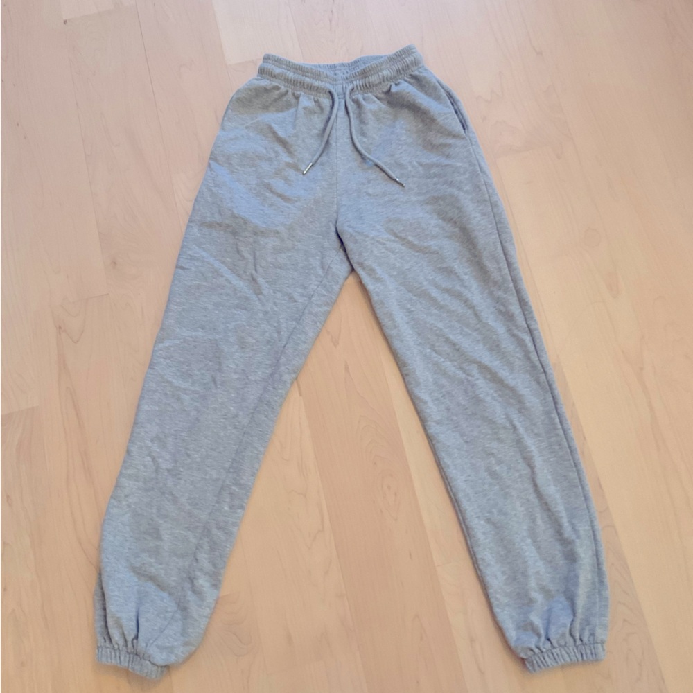 Grey sweatpants